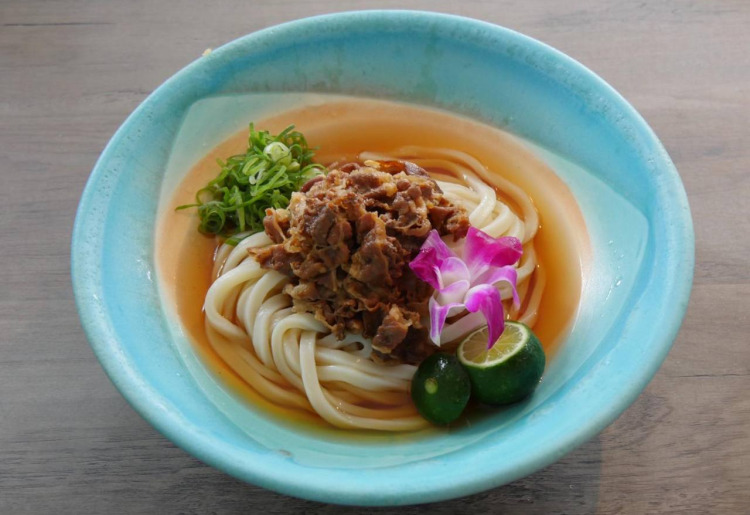 冷やし肉うどん
